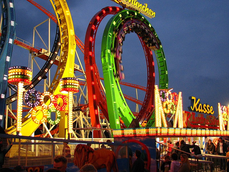 munich octoberfest rollercoasters