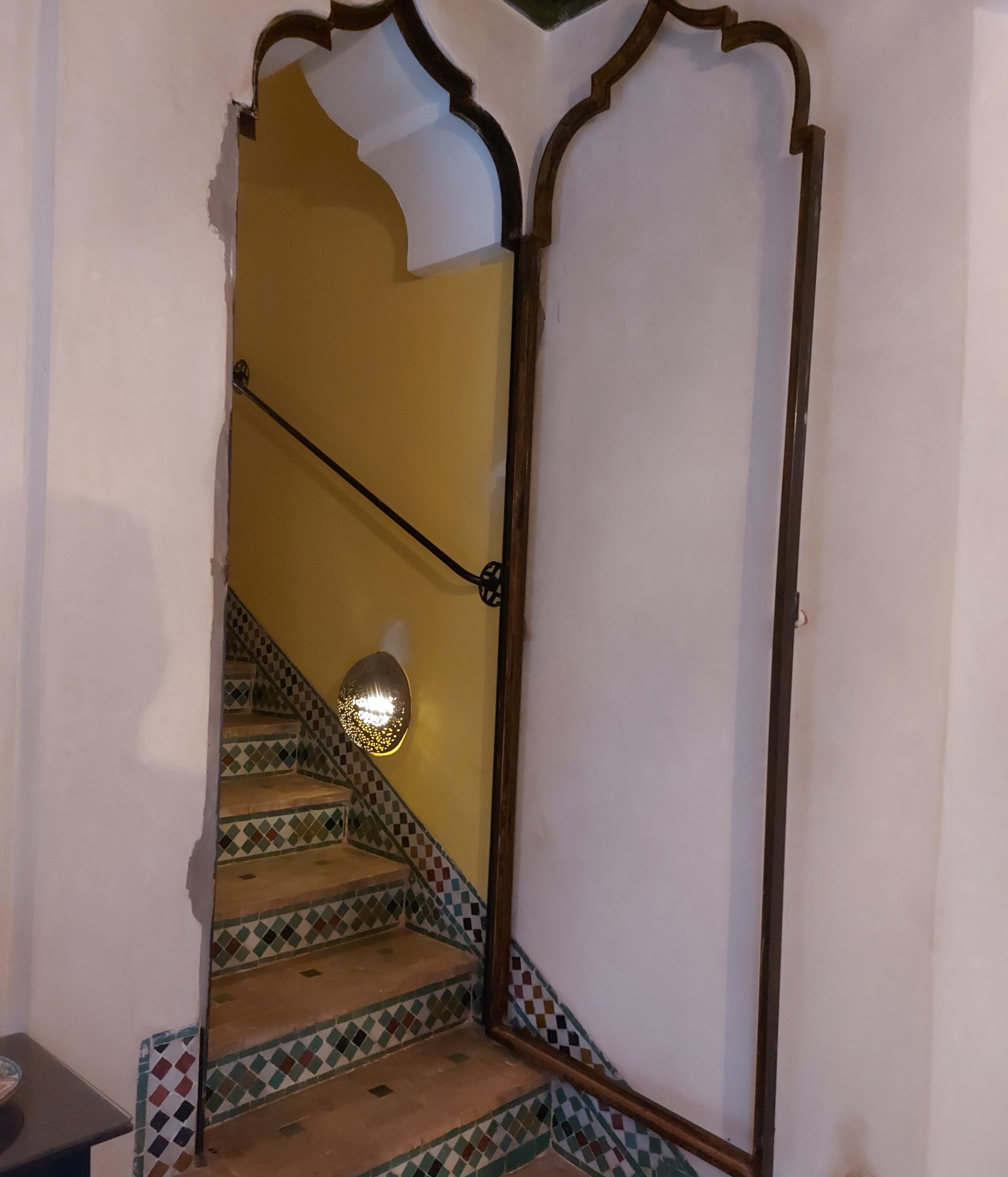 Morocco stairway