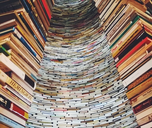 tower of books